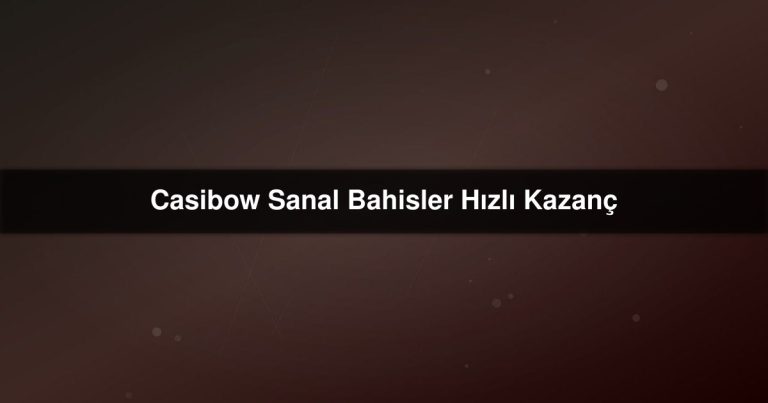 Casibow Sanal